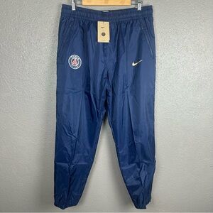 Nike Paris Saint Germain Woven Windrunner Jogger Men’s XL Navy Blue FQ3412-410